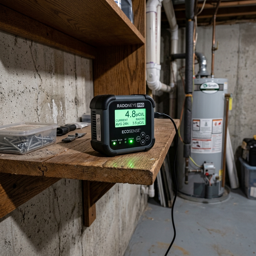 Radon testing specialty home inspection service add-on